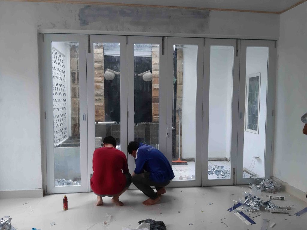 Pemasangan upvc & aluminium